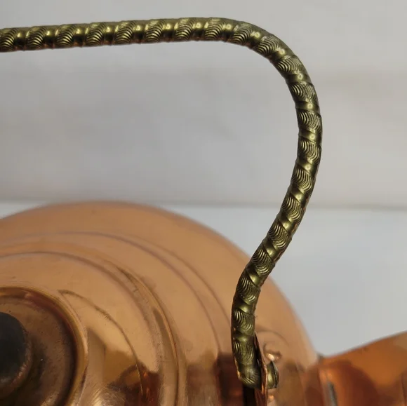 Elegant Copper Tea Kettle